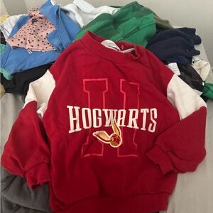 H&M Red Hogwarts Sweatshirt